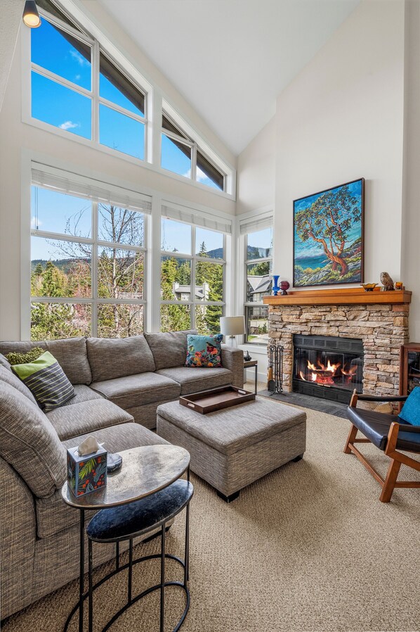 The home features original art by BC artists