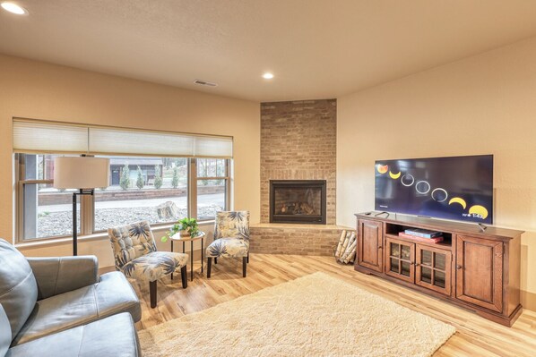 Utilize your favorite streaming services on our smart TVs.