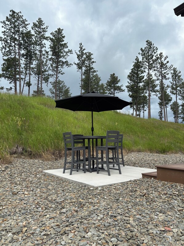 Polywood bar table and chairs!
