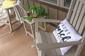 Enjoy the views from your front porch.