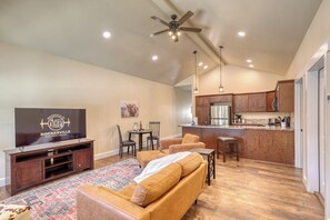 Utilize your favorite streaming services on our smart TVs.