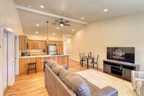 Utilize your favorite streaming services on our smart TVs.