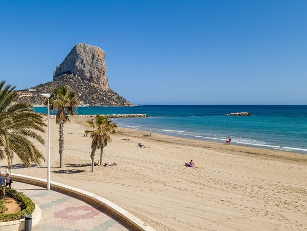 Wohnung in erster Meereslinie mit Meerblick in Calpe