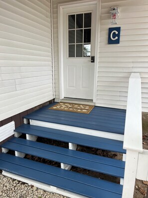 Private entrance