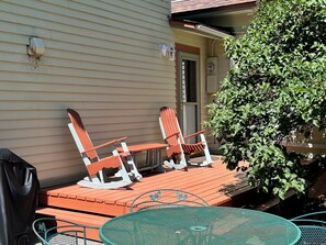 Back Porch and Patio
