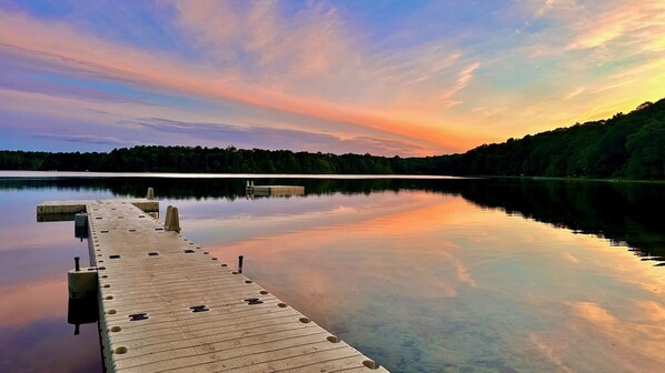 Spectacle Pond, 5min walk
