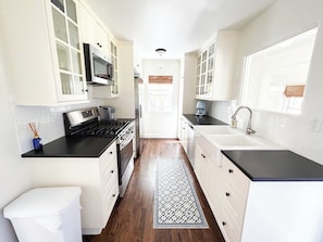 Kitchen with all new appliances