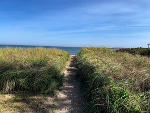 Steps to beach and ocean