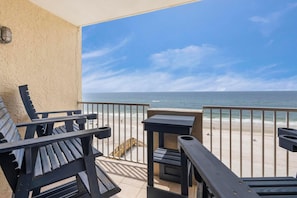 Private balcony