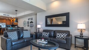 Leather sofas