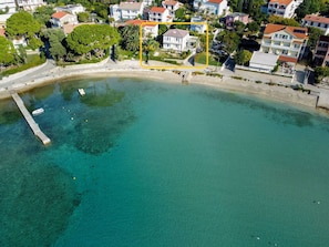Water, Building, Property, Azure, Plant, Swimming Pool, Tree, Seaside Resort, Window, House