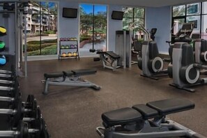 Gym house at Marriott Barony Beach, Hilton Head