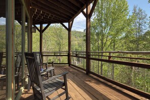 Offers multiple decks perfect spot for relaxation and unwinding.