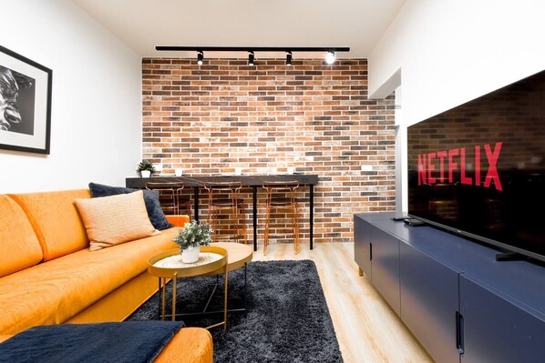Luxury Sofia Retreat | Central Location | 2BR | Designer Decor | Smart TVs | Queen Beds | Washer & Dryer | Fast WiFi | Fully Equipped Kitchen | Tranquil Balcony | Metro Access | Explore Vitosha | National Palace of Culture Park | Best Sofia Airbnb