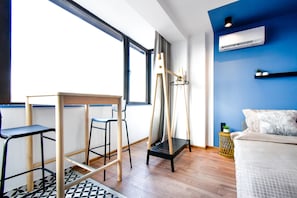 #SofiaStudioStay
#CityViewApartment
#ModernDesignLiving
#PrivateBathroomLuxury
#KitchenetteConvenience