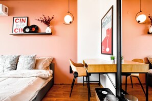 #SofiaSharedCharm
#CityscapeTerraceViews
#PastelRetreatSofia
#SharedLuxuryLiving
#CozyCommunalExperience