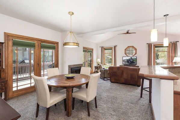 Main Living and Dining Spaces