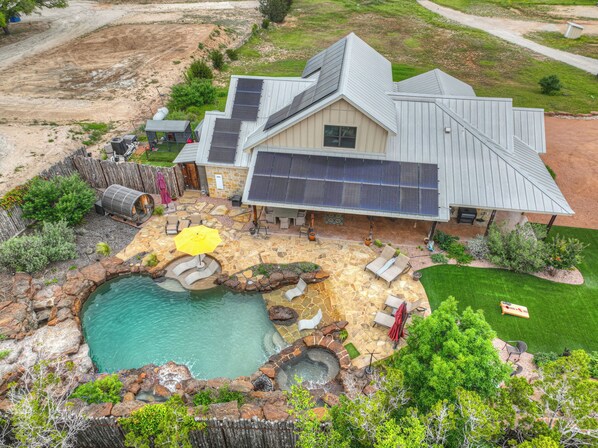 Outdoor oasis awaits.