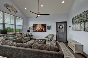 Cozy living room awaits.