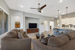 Open concept living!