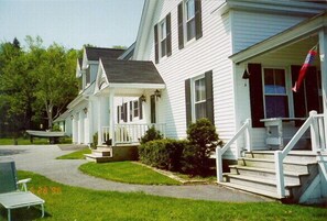 Side view of the house.