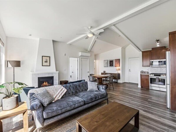 Main Living Area with Fireplace