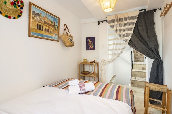 Bedroom: Peaceful retreat in a Moroccan-inspired setting
