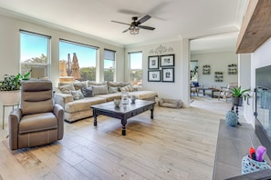 Family Room | 1st Floor | Gas Fireplace