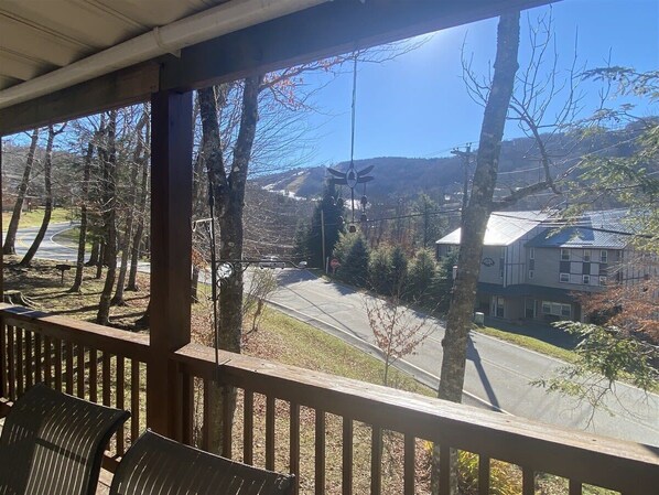 View from deck