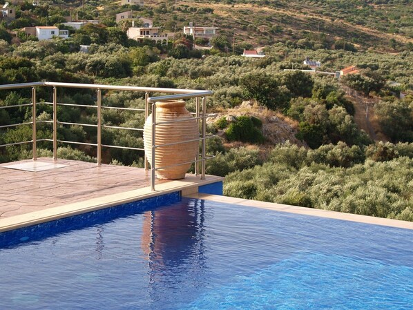 Impressive Platanias Villa | Villa Bulma | 2 Bedrooms | Private Pool with Magnificent Mountain Views | Big Garden with Lawn | Afrata Chania