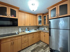 Well-stocked kitchen