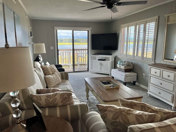 Newly furnished living room