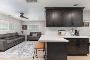 Fully stocked 2 bedroom cabin!