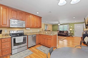 Open concept living area in "Tennessee Delight 4" to enjoy time together with family or friends