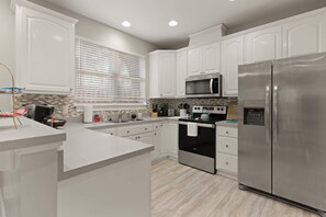 Kitchen with everything you need for your trip