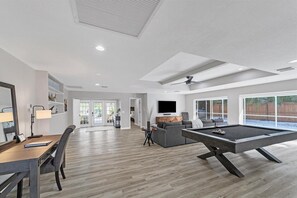 A Shore Thing Villa Living Room