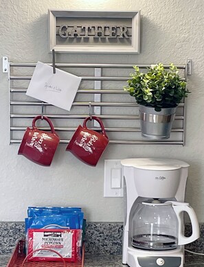 Coffee and/or coffee maker