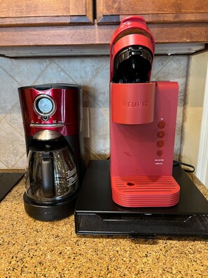 Coffee and/or coffee maker