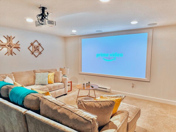 Gather for a movie night