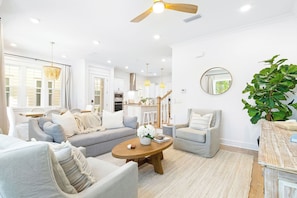 Spacious open floor concept.