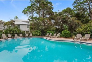 Community Pools: Dive into relaxation at one of the two community pools, each offering a refreshing escape from the Florida heat.