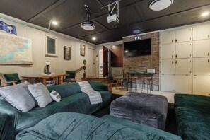 Smart TV in the lounge area