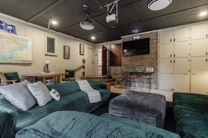 Smart TV in the lounge area
