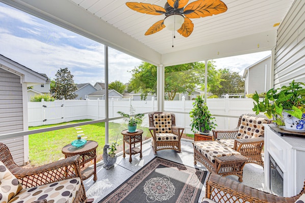 Bluffton Vacation Rental | 4BR | 3.5BA | Stairs Required | 2,184 Sq Ft