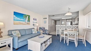 Oceanfront Living Room