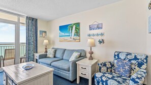 Oceanfront Living Room