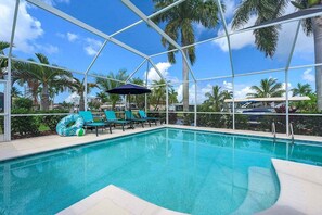 South West Facing Pool Exposure