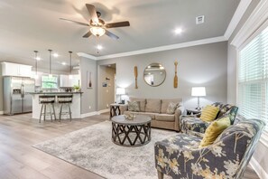 Living Room | Smart TV | Single-Story Home