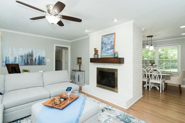 You'll find plenty of space to spread out and relax in our cozy yet spacious living areas.