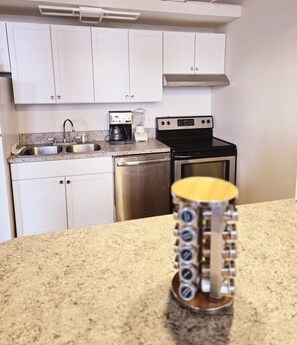 Kitchen with Stove and Dishwasher